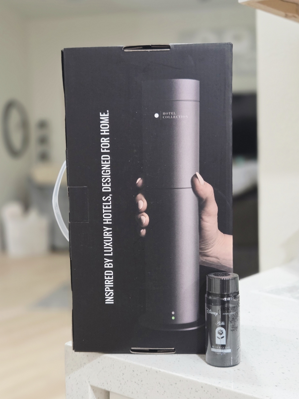 Hotel Collection Stainless Steel Scent Diffuser- Matte Gray+ 1 PRO-POD Aroma360